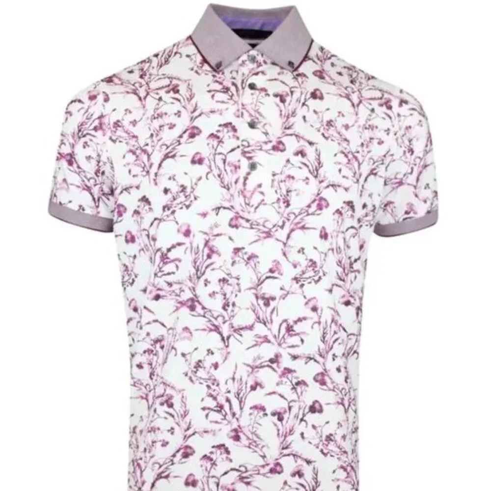 Greyson NEW Men's Water Thistle Golf Polo Shirt Size XL - Picture 2 of 11
